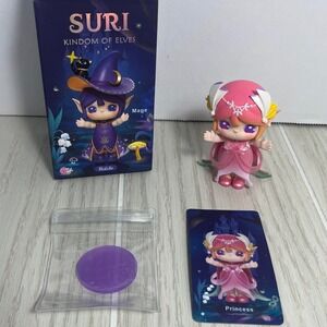 Rolife Suri Kingdom of Elves Princess Figure Pink Silver Elf Blind Box Anime
